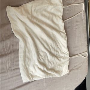 🧸🧸Cream Fashion Vitamin Crop top🧸🧸